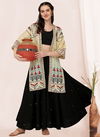 Yellow Colour Navrang 2 Female Long Fancy Jacket Collection 2701